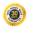 Our 30-day money back guarantee