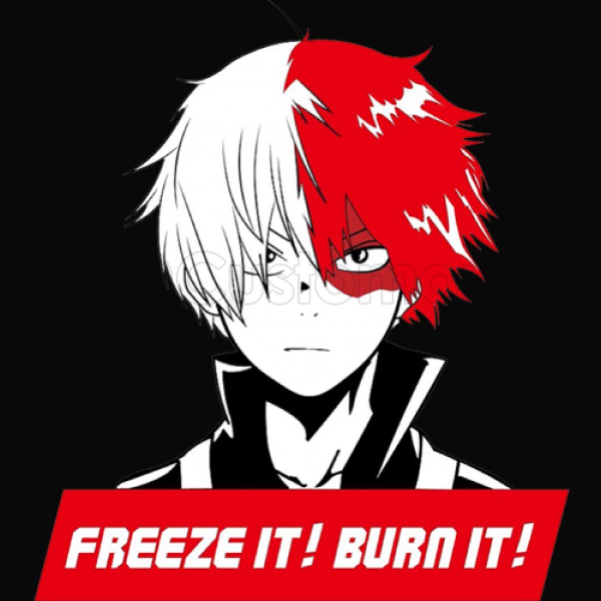 Todoroki Shoto Anime Toddler T Shirt Customon