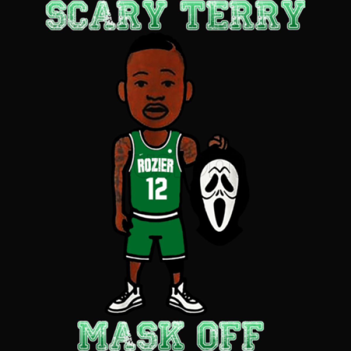 Mask off Terry Rozier Baby Bib - Customon