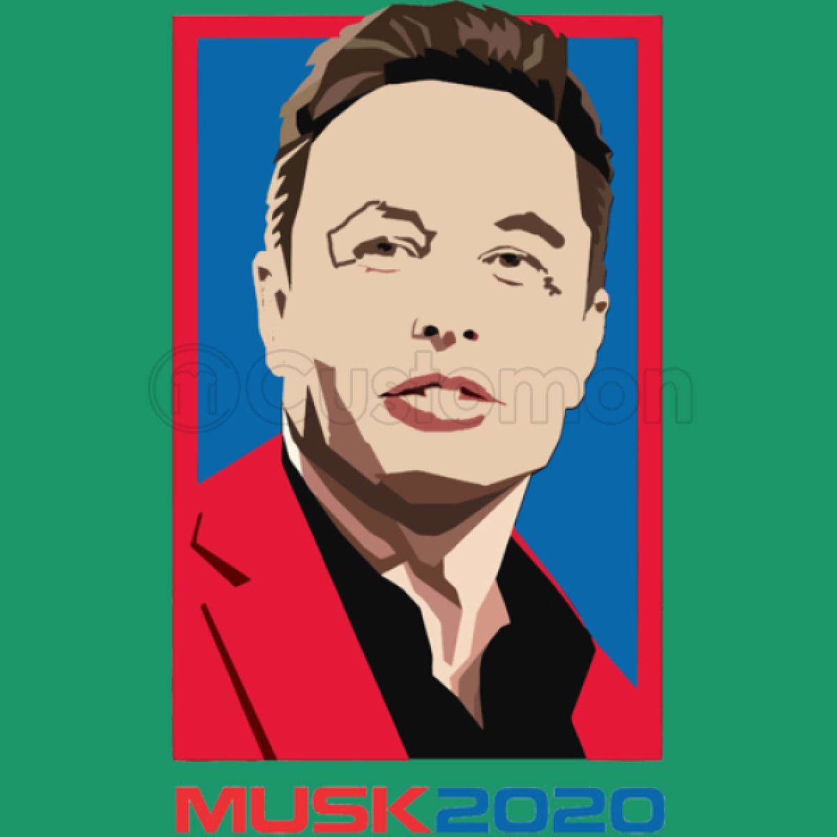 elon musk 2020 Kids Hoodie - Customon