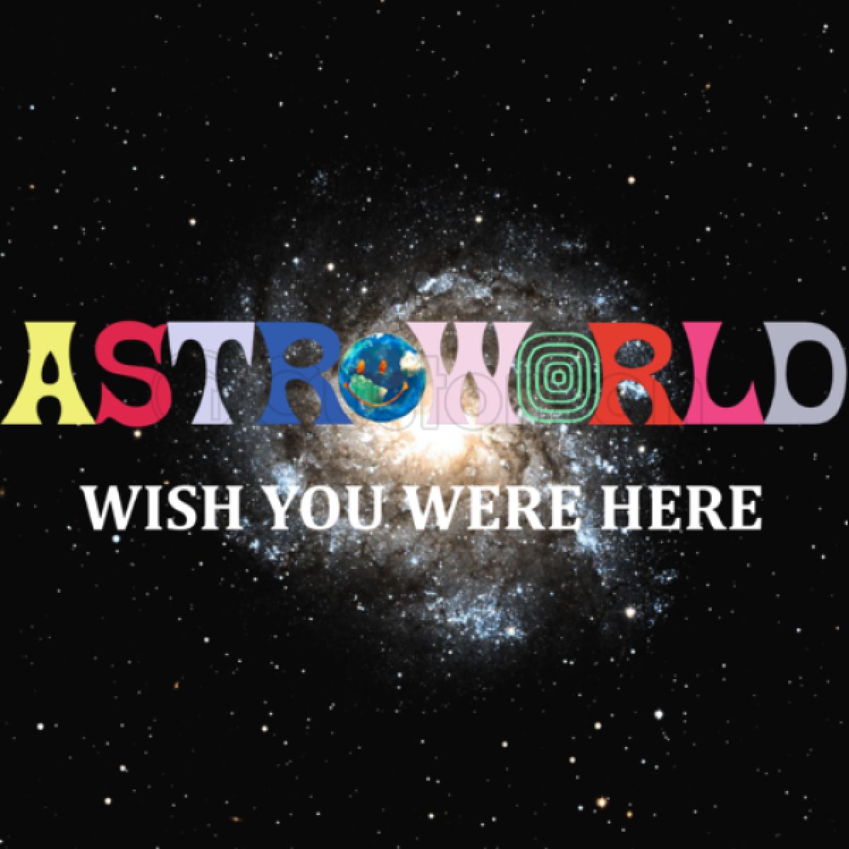 Astroworld Wish You Were Here V-Neck T-shirt - Customon.
