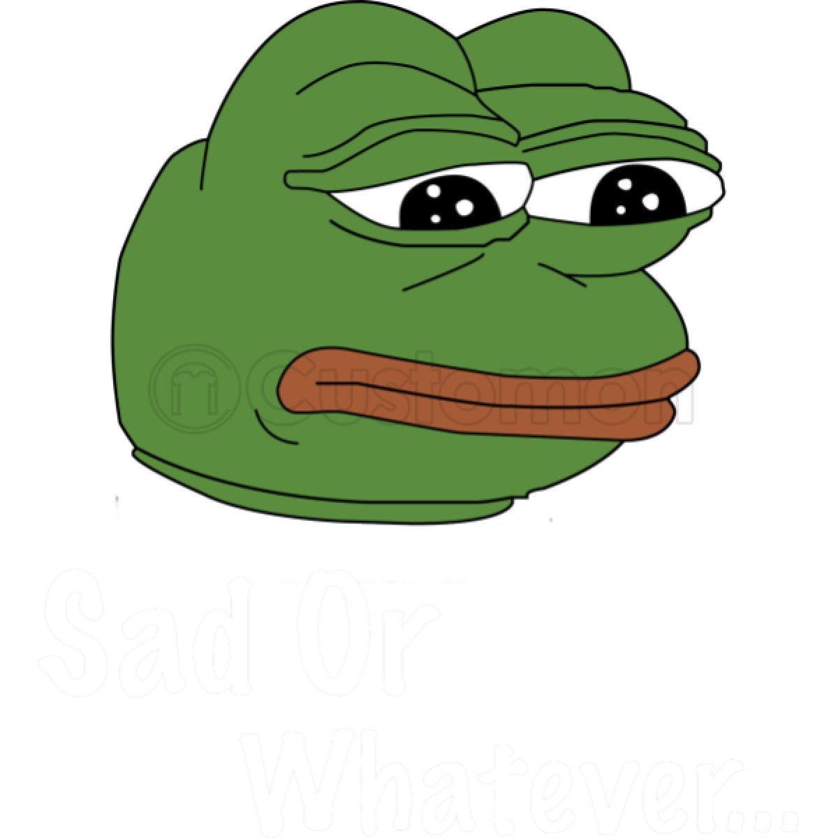 Angry Pepe Emoji. 