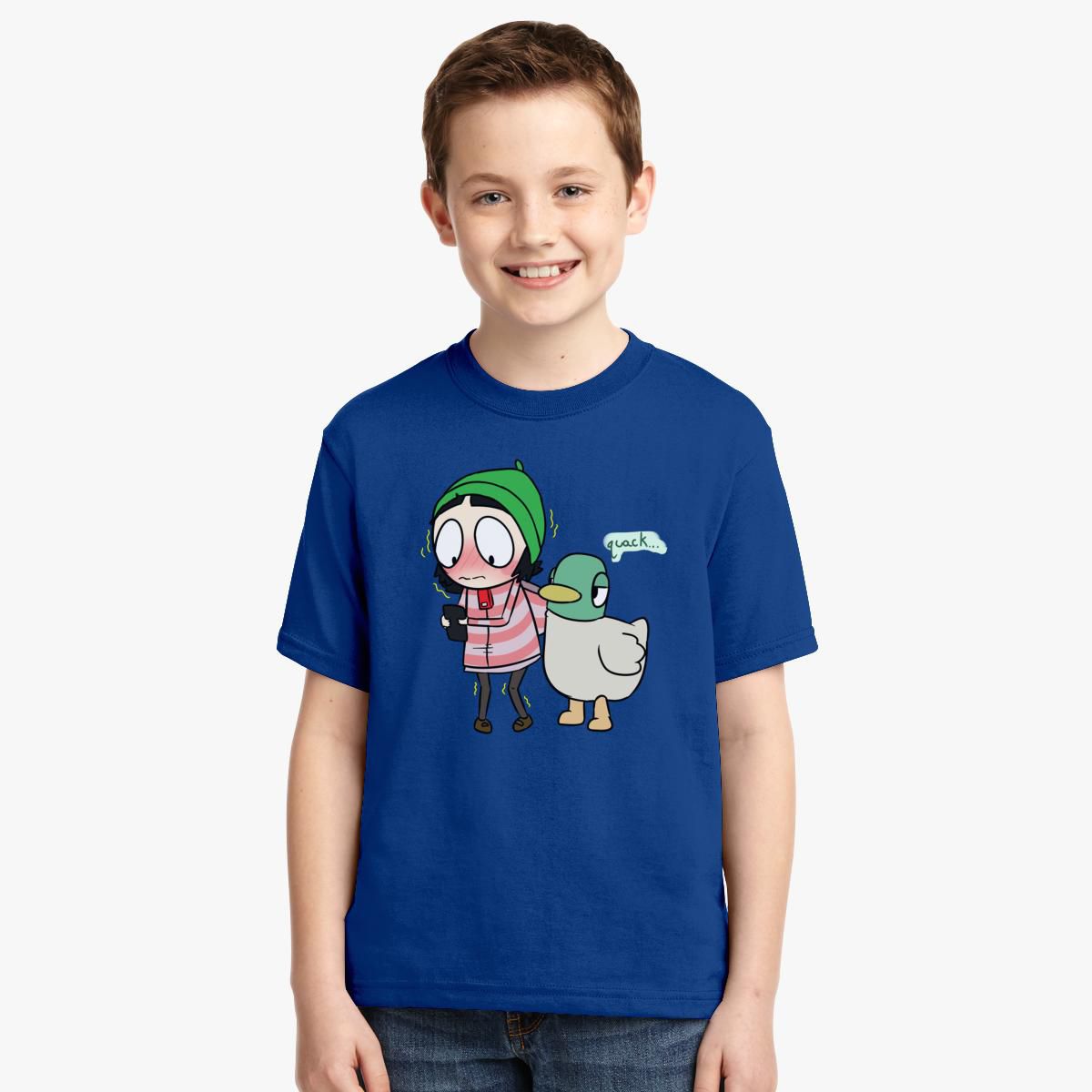 Sarah And Duck Youth T Shirt Customon