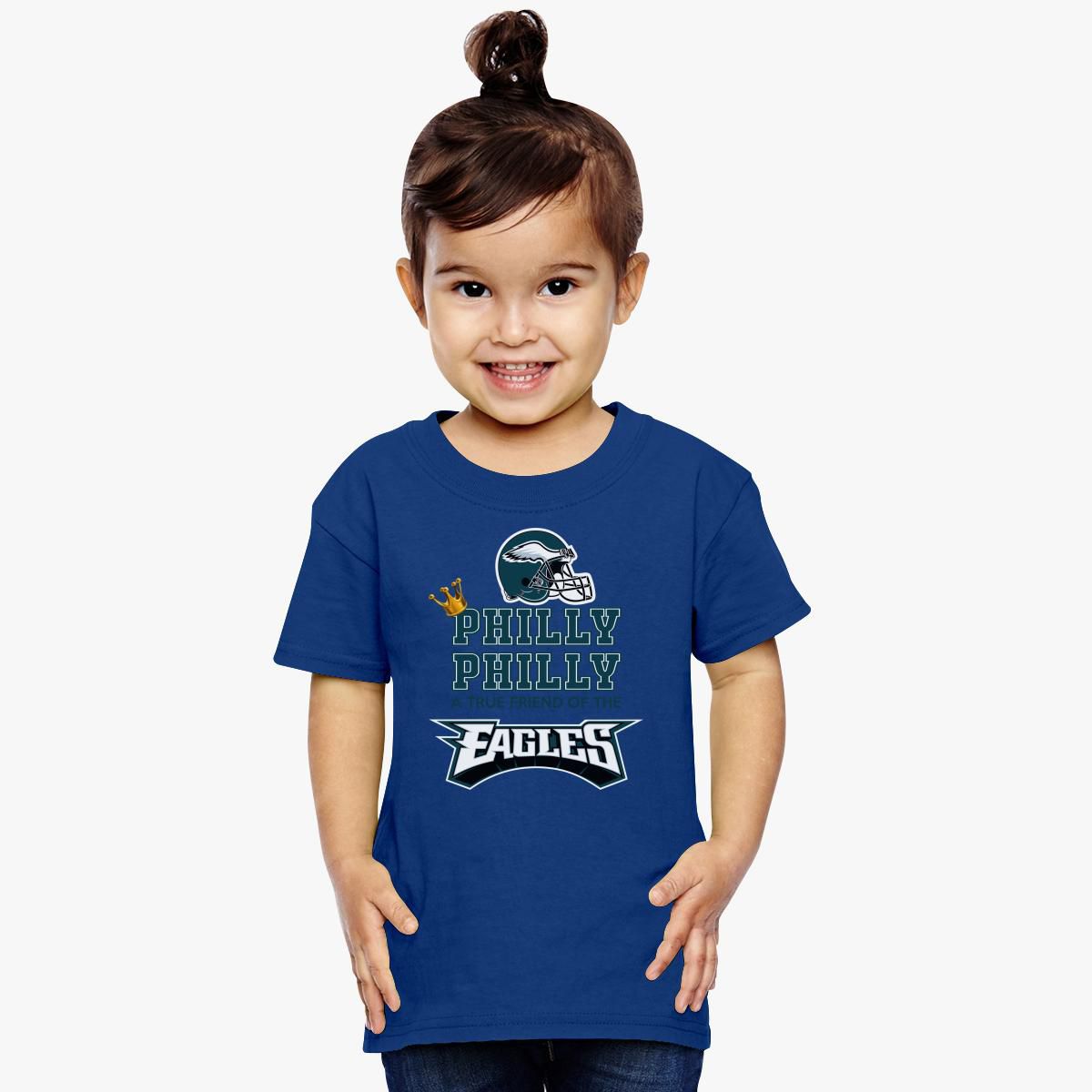 Crown Philly Dilly a True Friend Of The Eagles Toddler T-shirt