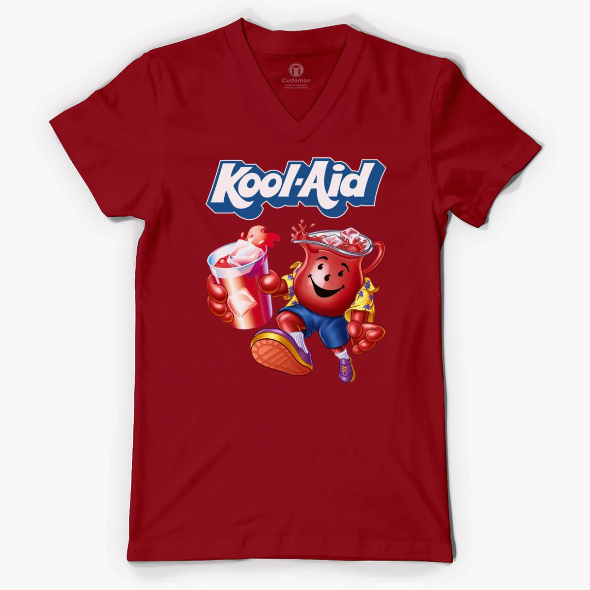 kool-aid man oh yeah V-Neck T-shirt - Customon
 Kool Aid Shirt