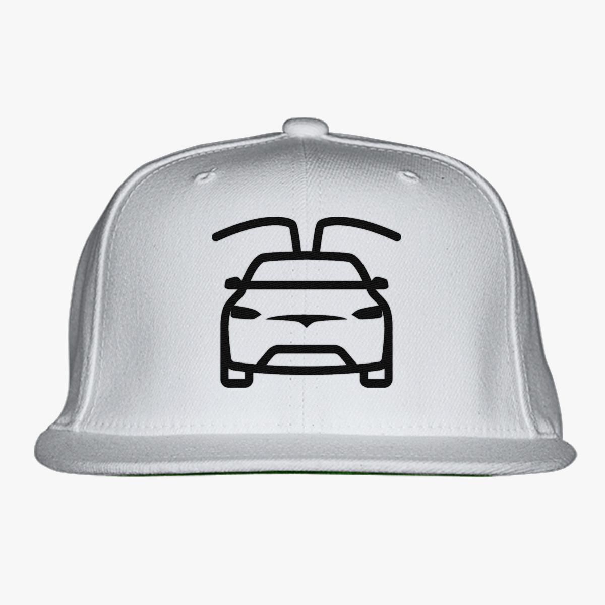 tesla car black snapback hat color=62&size=8