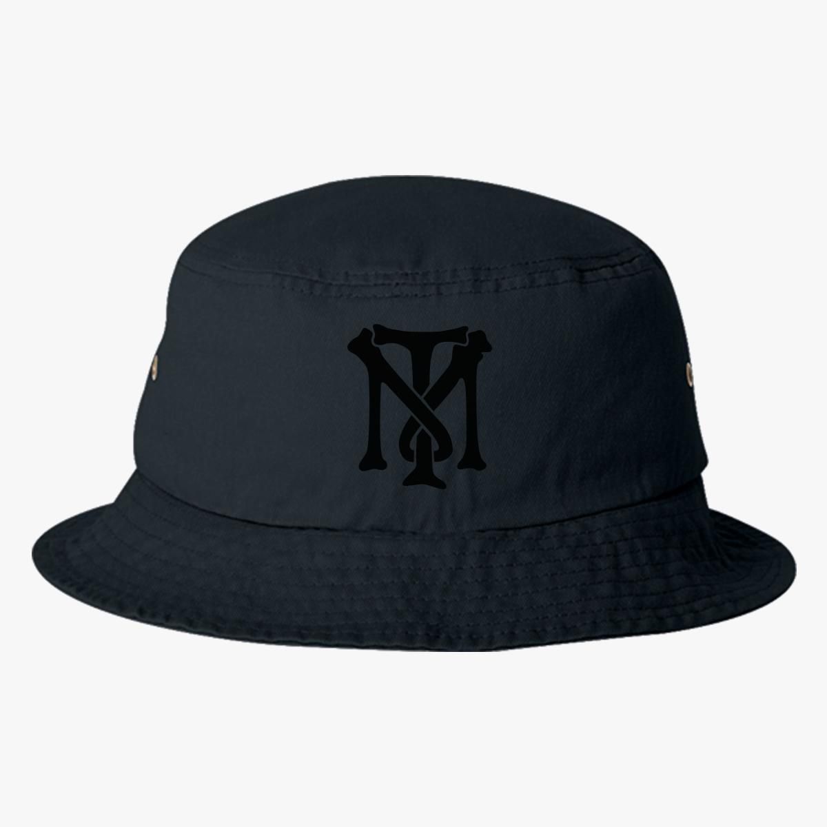 Scarface Tony Montana Bone Logo Bucket Hat (Embroidered) - Customon