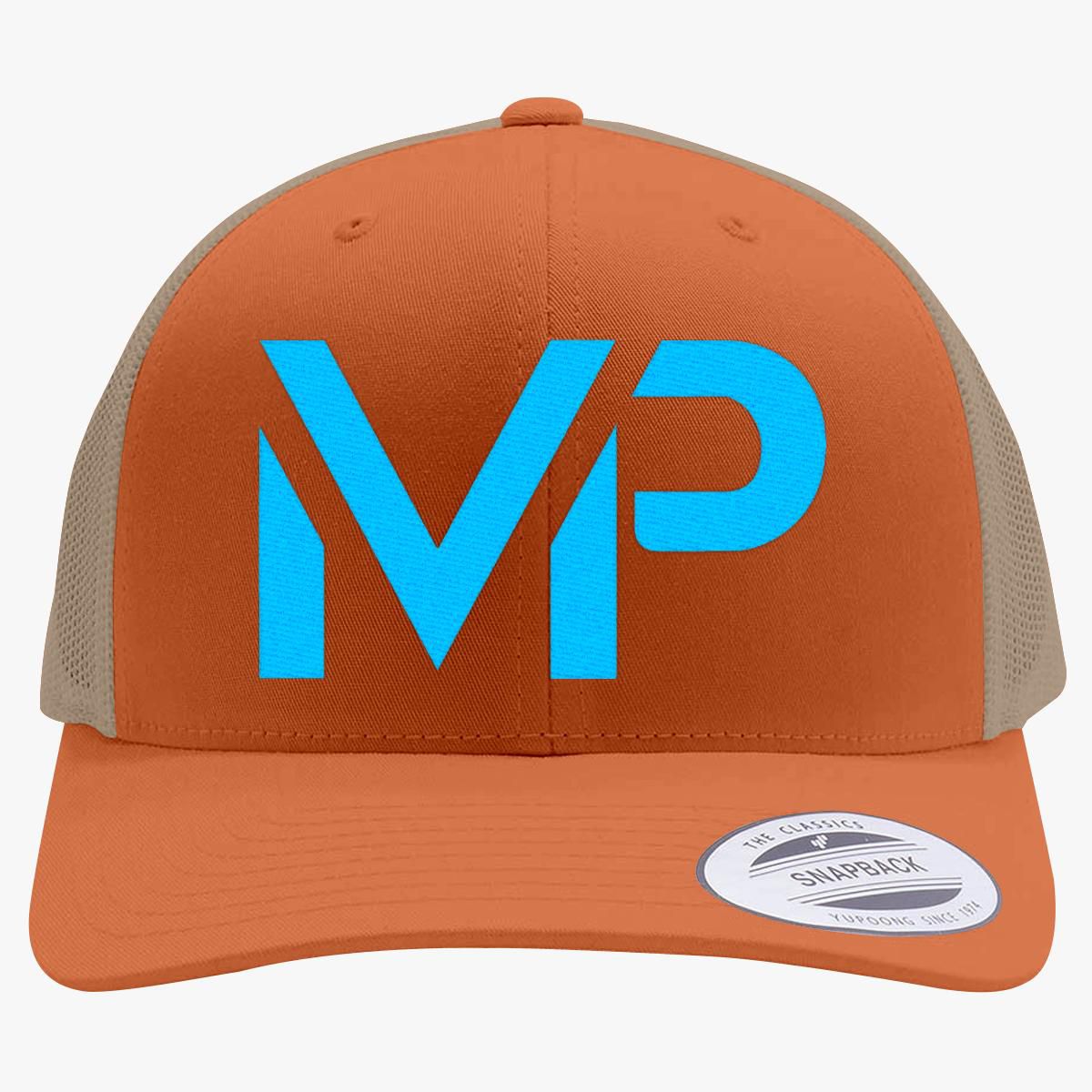 Michael Phelps Logo Retro Trucker Hat (Embroidered) - Customon