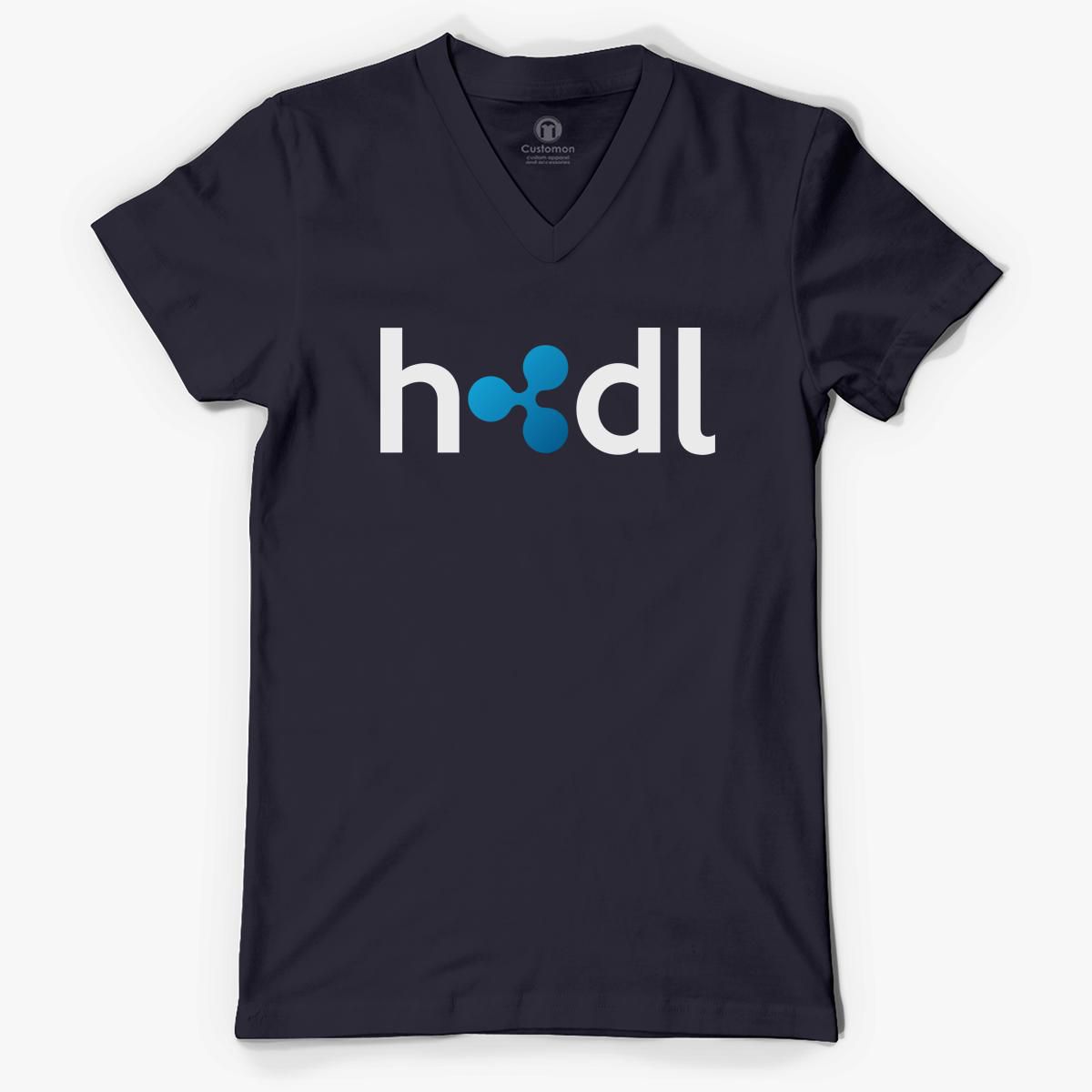 Download Hodl Ripple Coin V-Neck T-shirt - Customon