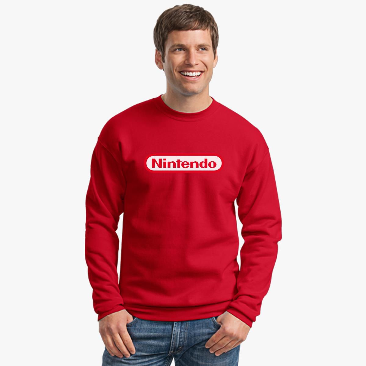 Nintendo Logo Crewneck Sweatshirt Customon