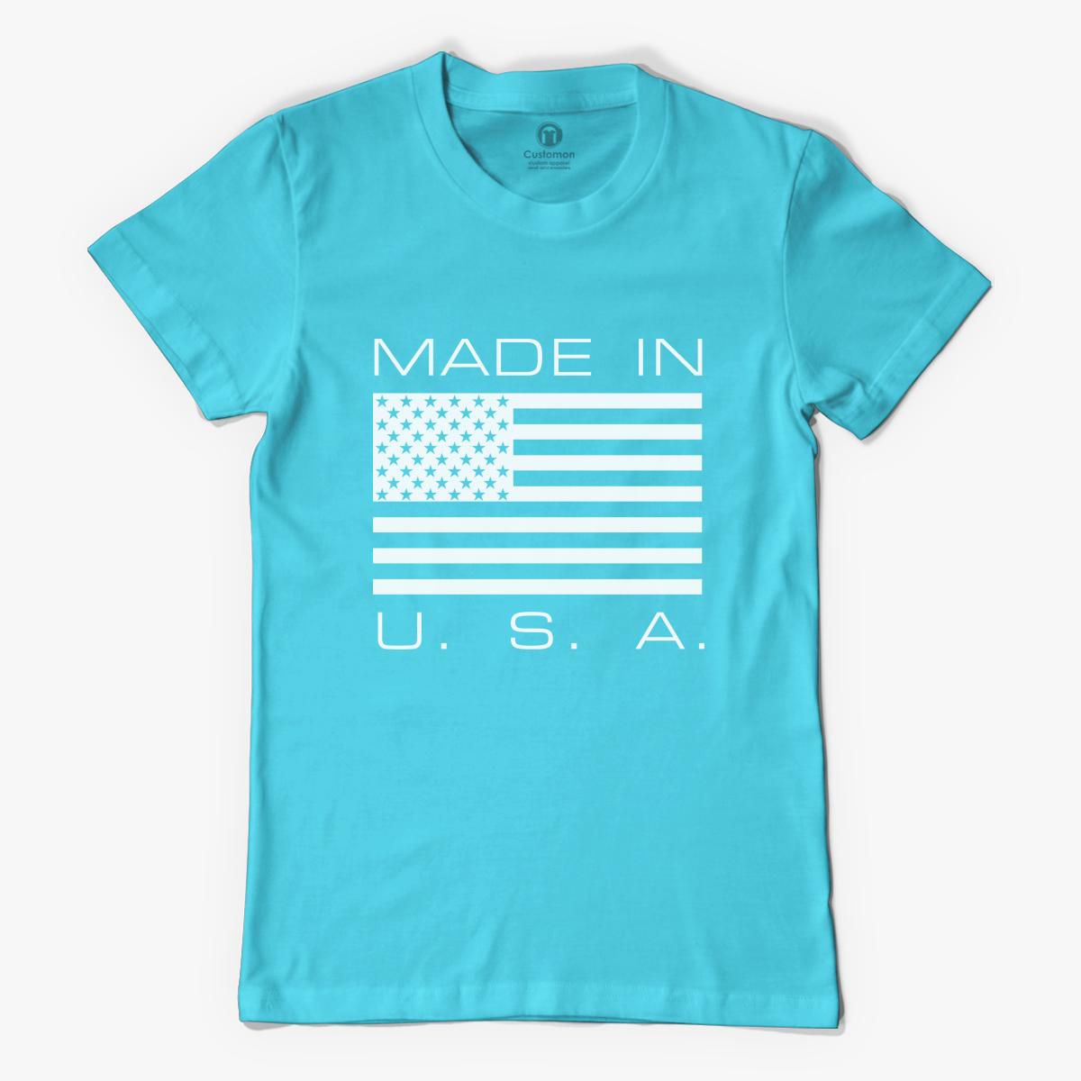 Made in USA Women's Tshirt Customon