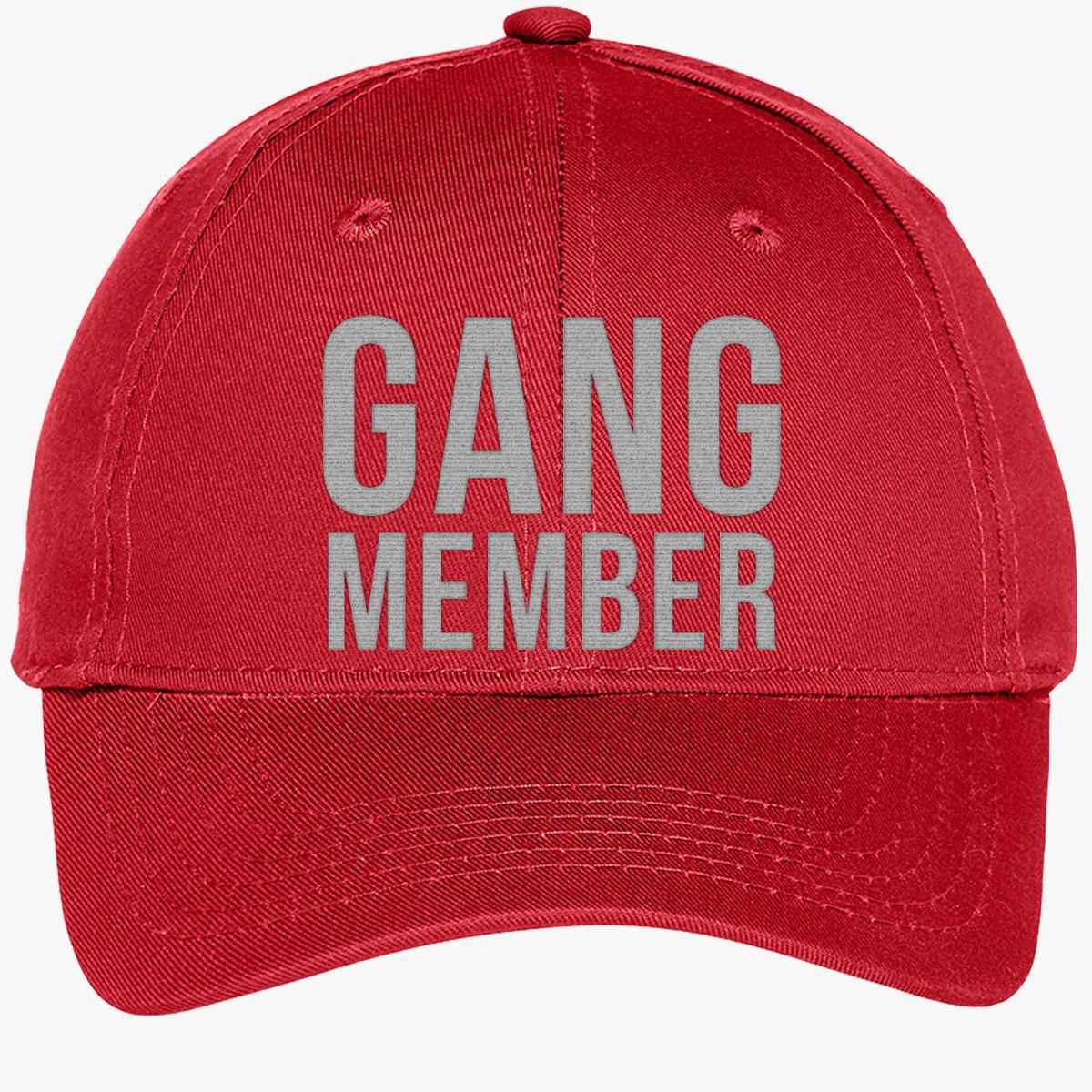 Gang Member Youth Six-Panel Twill Cap (Embroidered) - Customon