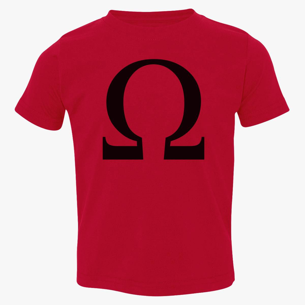 God of War Omega Symbol Toddler T-shirt - Customon