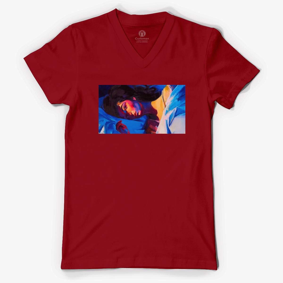 Lorde Melodrama V-Neck T-shirt - Customon