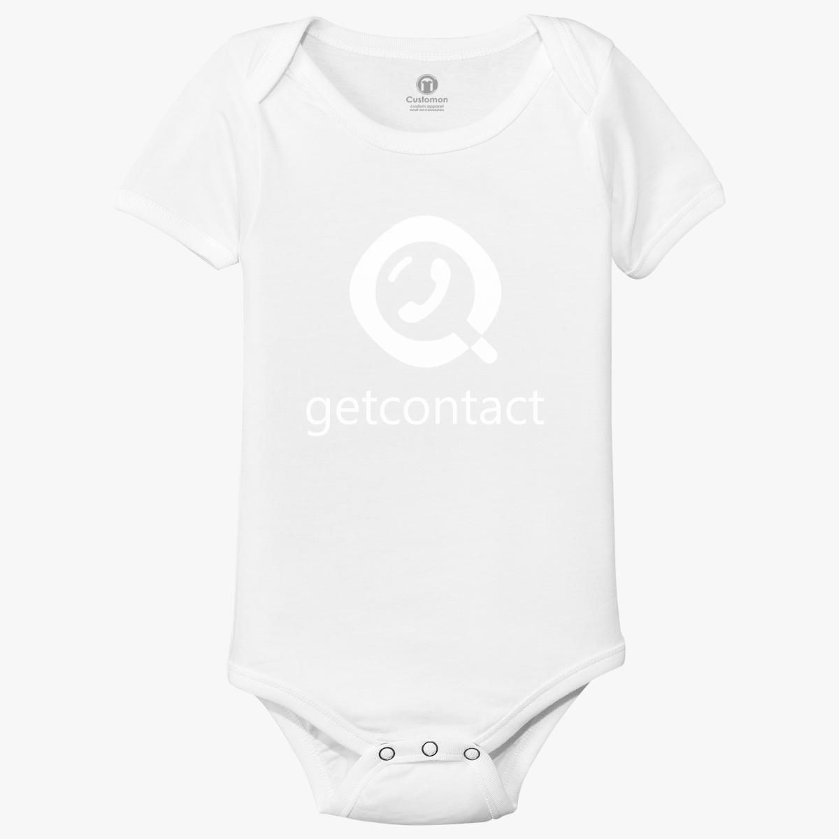 getcontact logo Baby Onesies - Customon