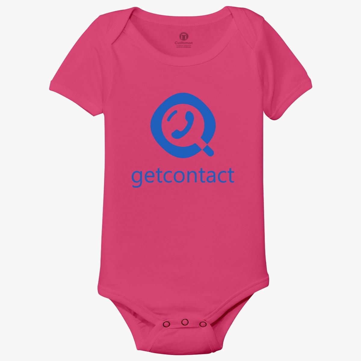 getcontact logo Baby Onesies - Customon