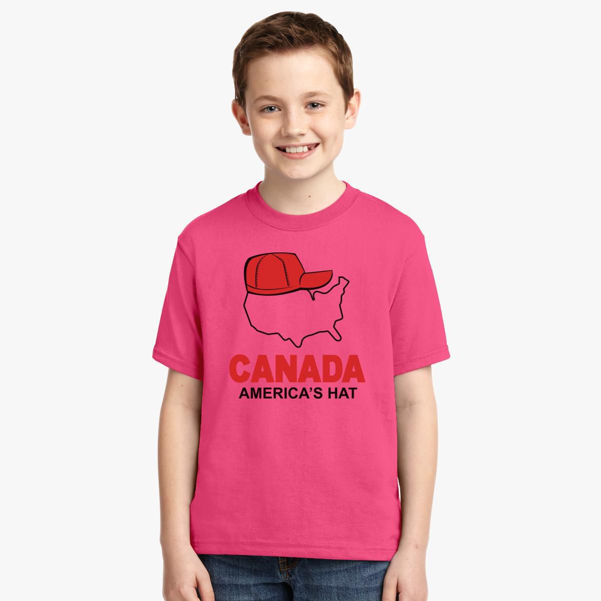 Canada America's Hat T-Shirt
