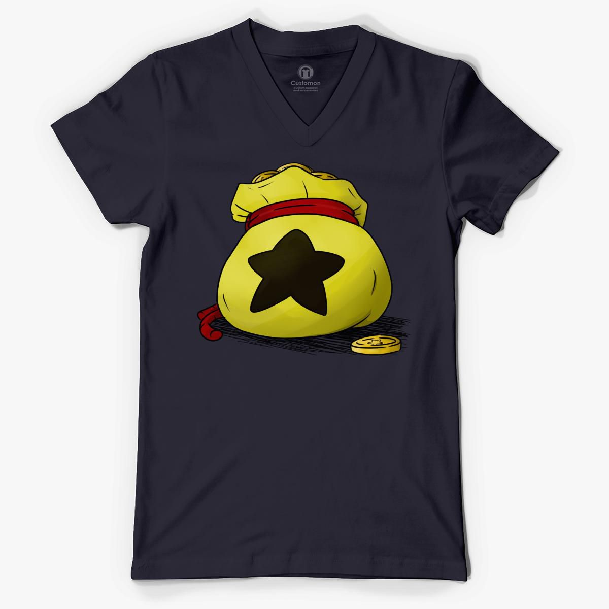 Animal Crossing Items V-Neck T-shirt - Customon