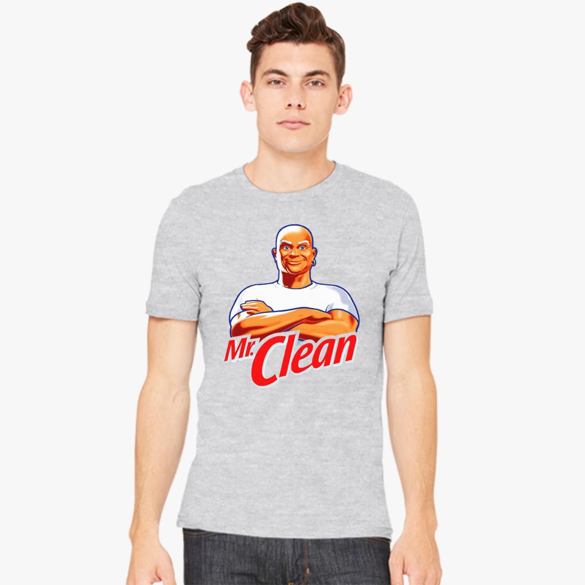 Mr Clean Mens T Shirt Customon