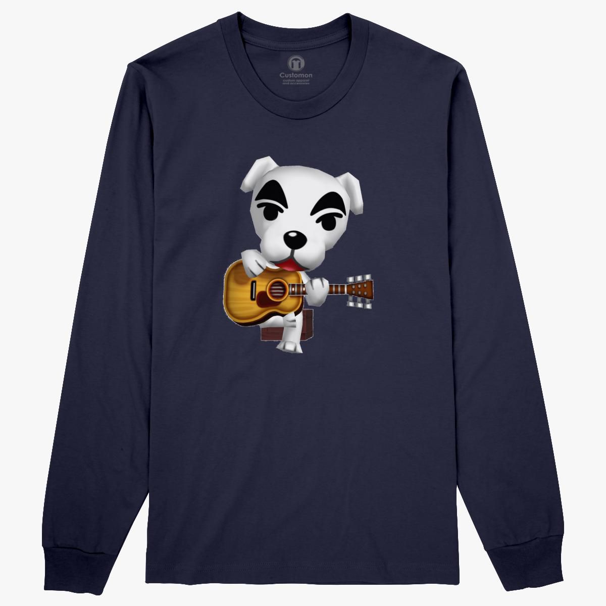 Download Animal Crossing Guitar Dog Totakeke Long Sleeve T-shirt ...
