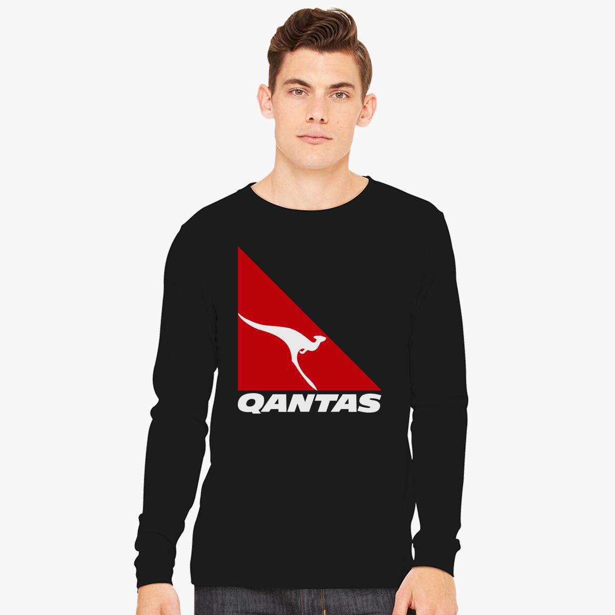 Qantas kangaroo Long Sleeve T-shirt - Customon