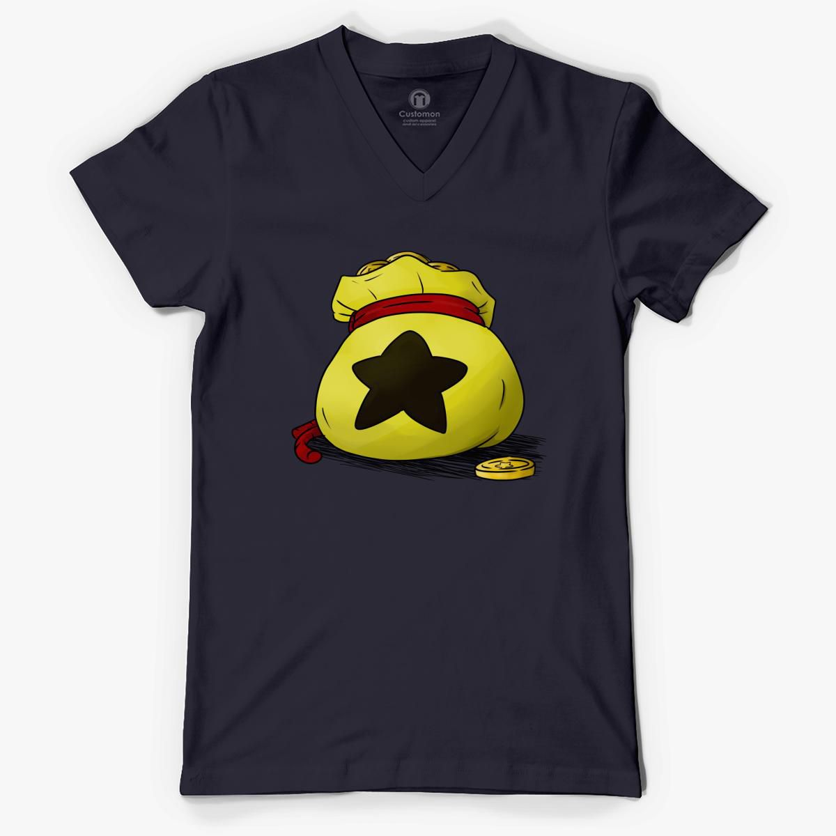 Animal Crossing Items V-Neck T-shirt - Customon