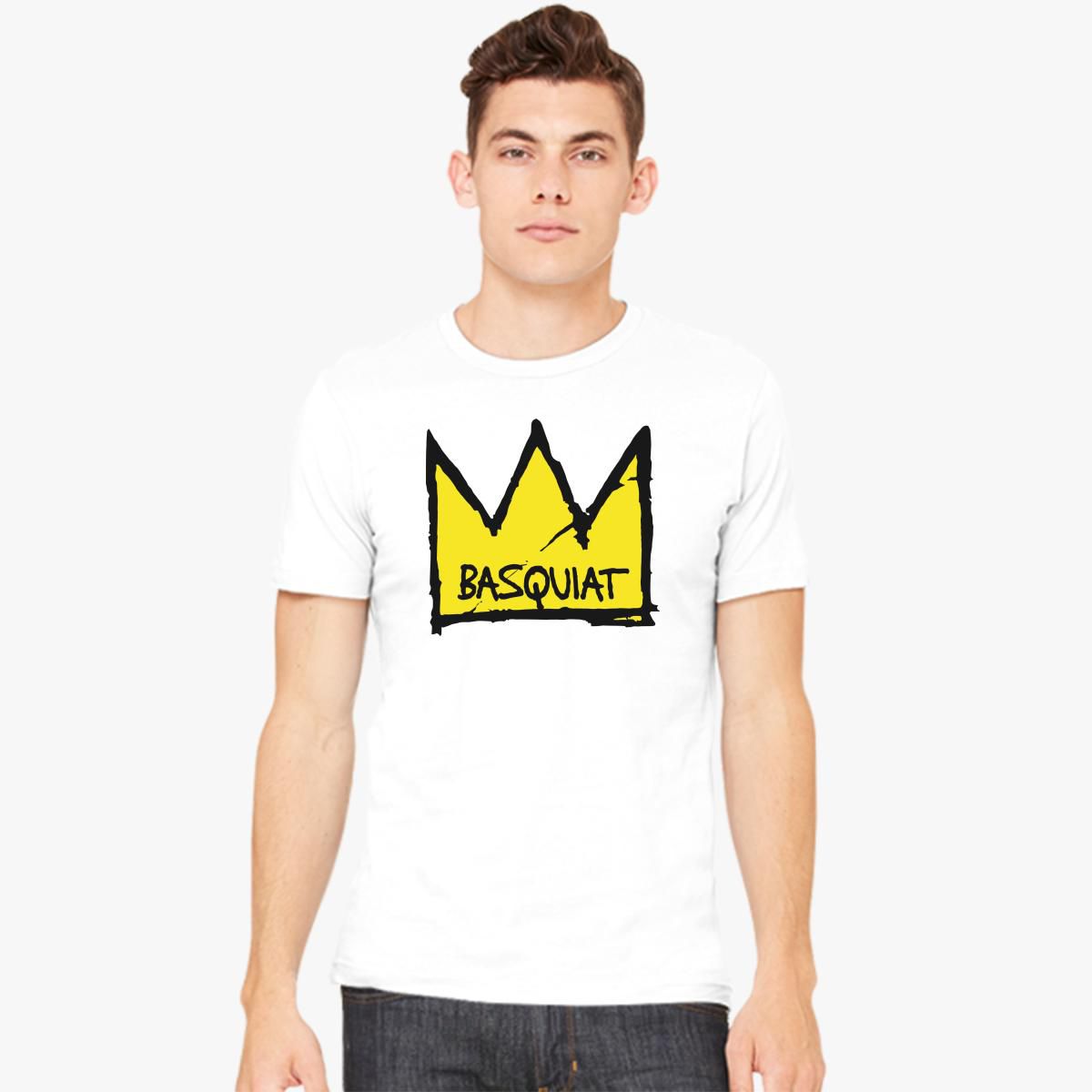 Crown Basquiat Dinosaur Jean Michel Men's T-shirt - Customon