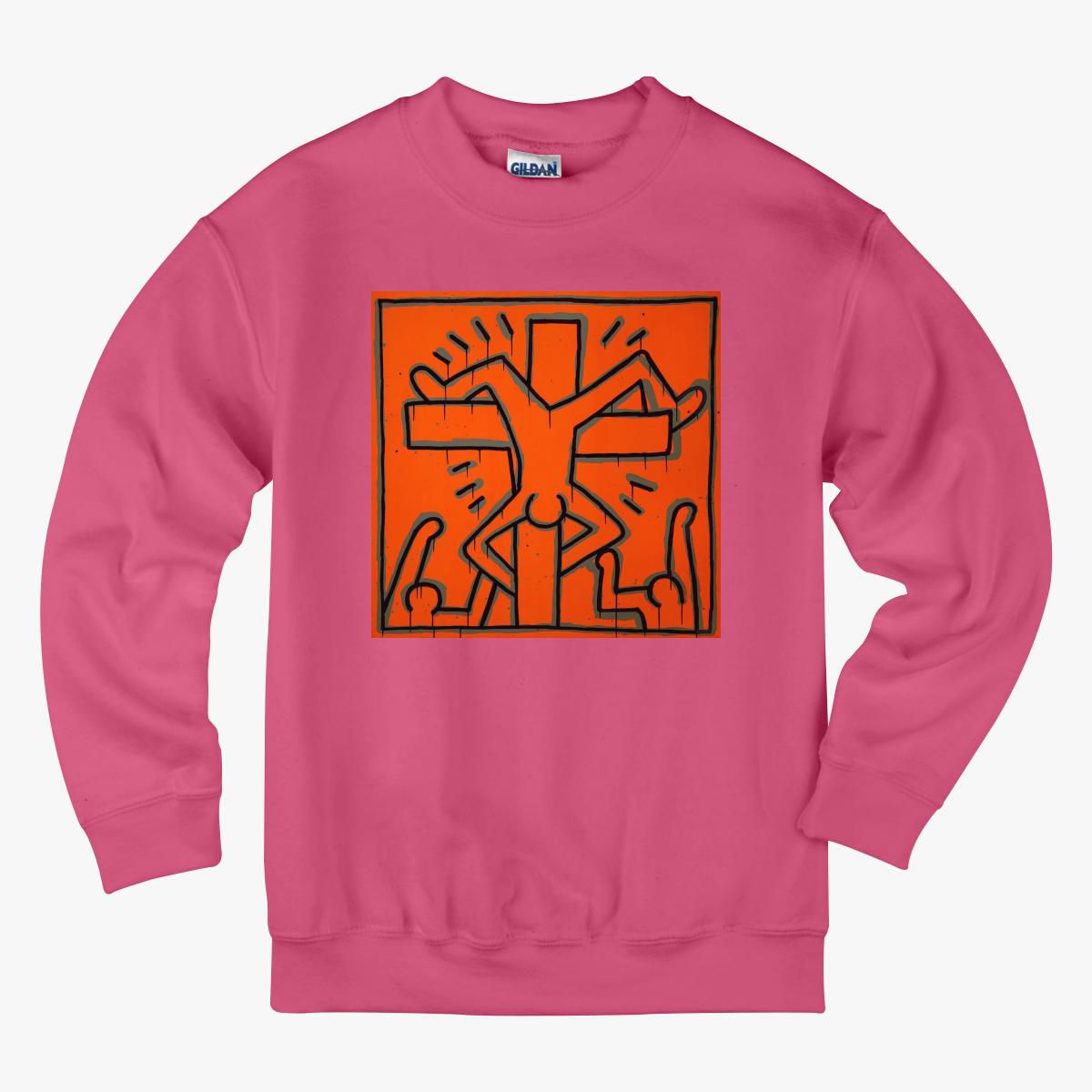 Keith Haring - ALPHABET Kids Sweatshirt - Customon