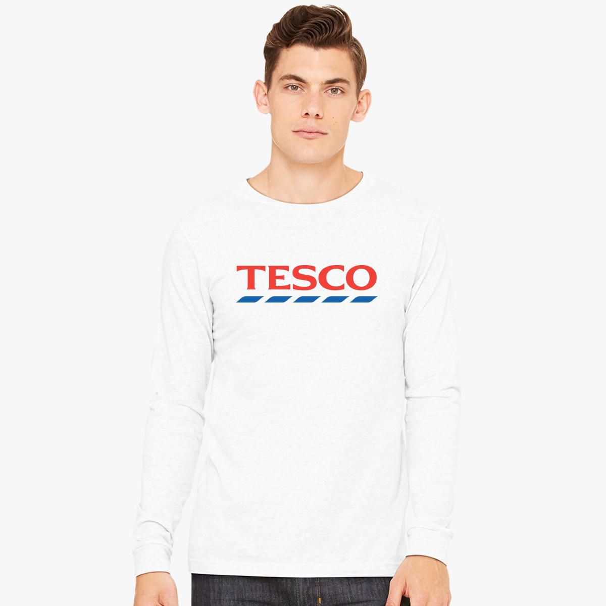 Tesco Logo Long Sleeve T-shirt - Customon
