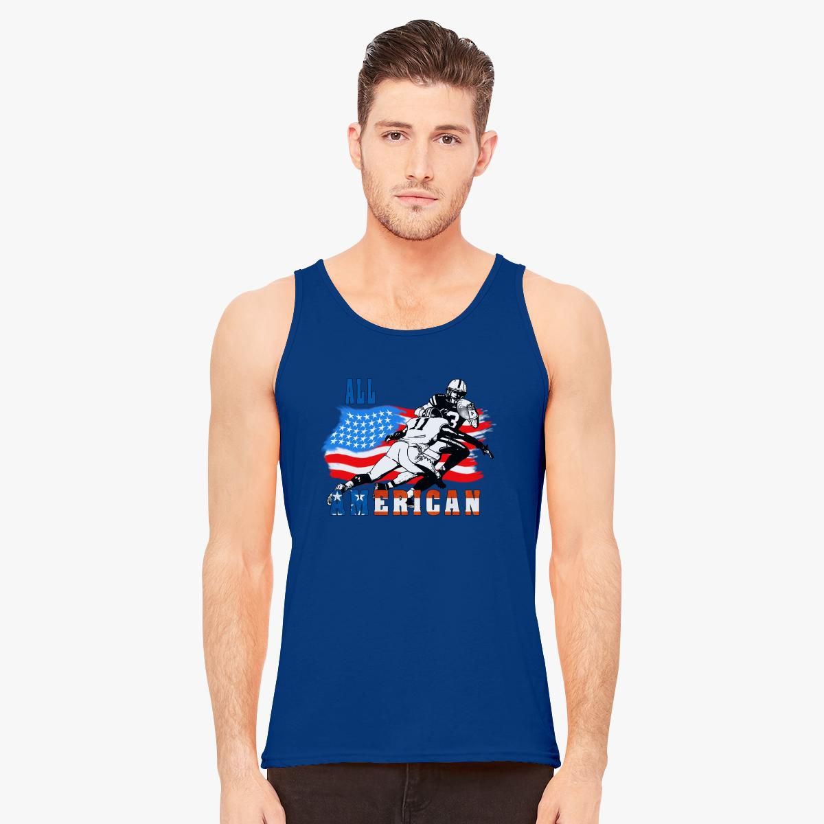 All American Football player 6 Men's Tank Top - Customon