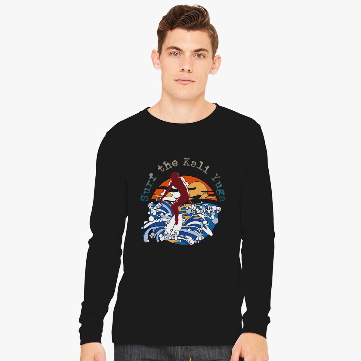 Surf the Kali Yuga Long Sleeve T-shirt - Customon