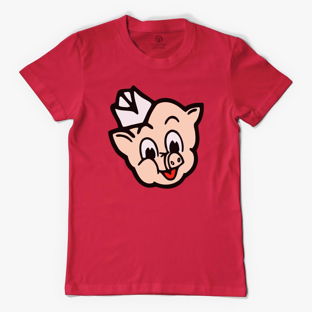 Piggly Wiggly Mascot Men's T-shirt - Customon