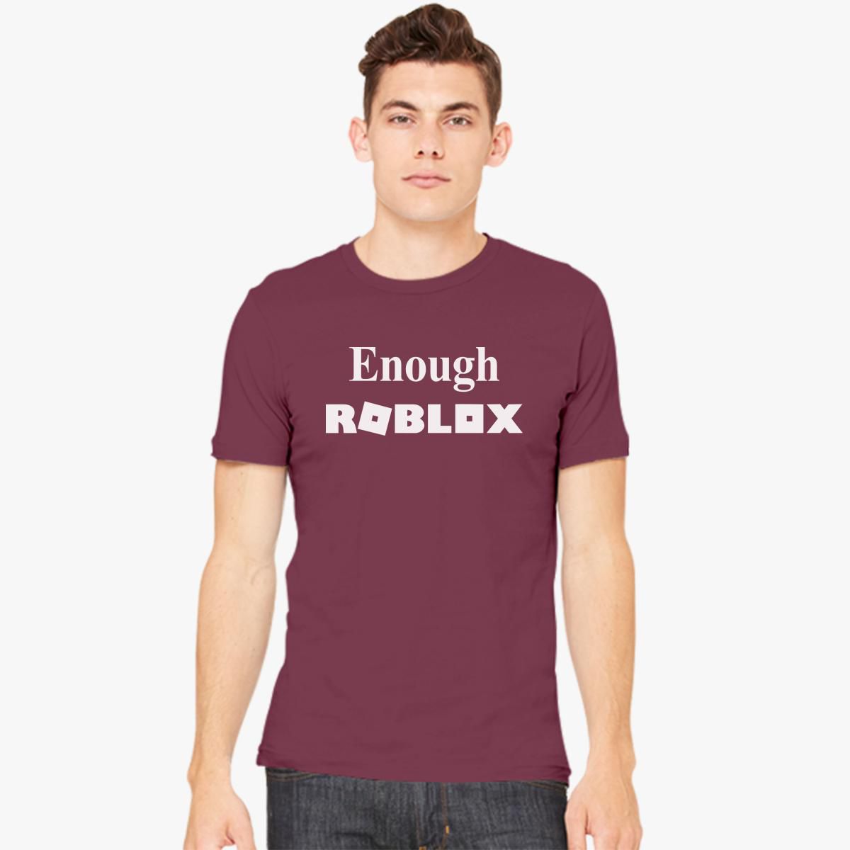 Enough Roblox Men S T Shirt Customon - roblox t shirt images purple