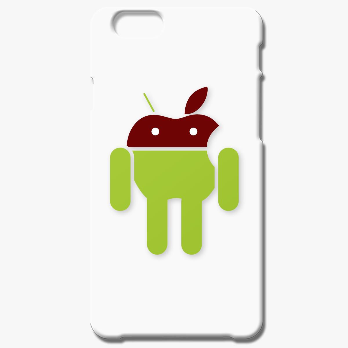 Apple vs Android hybrid logo iPhone 6/6S Case - Customon