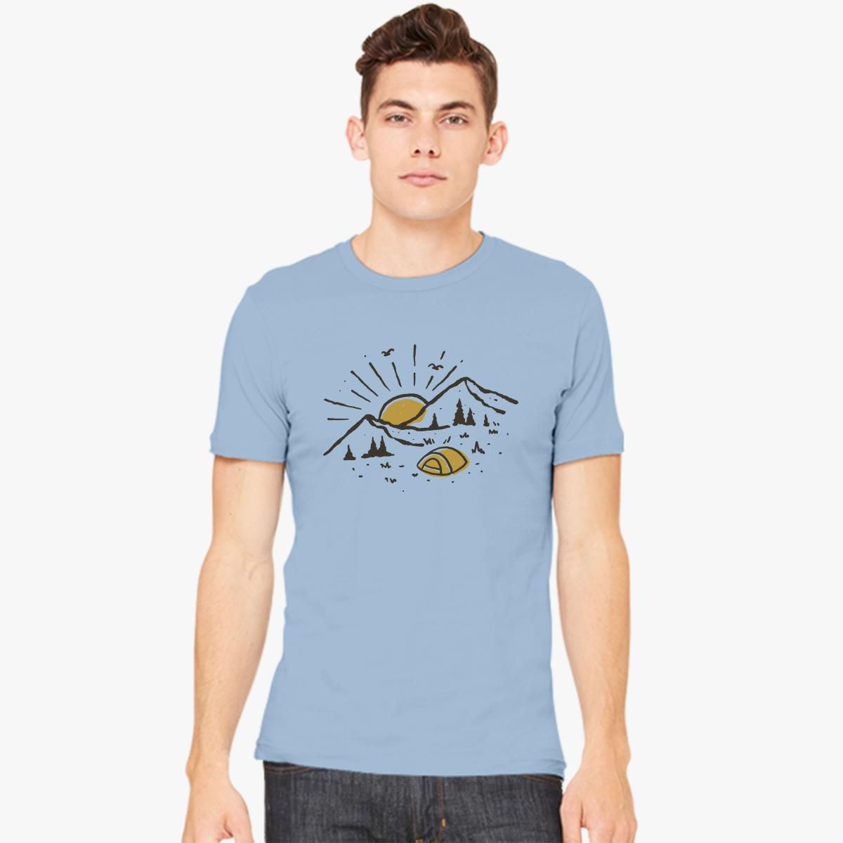 Nevelig Opblazen regio Sunrise Mountain Men's T-shirt - Customon