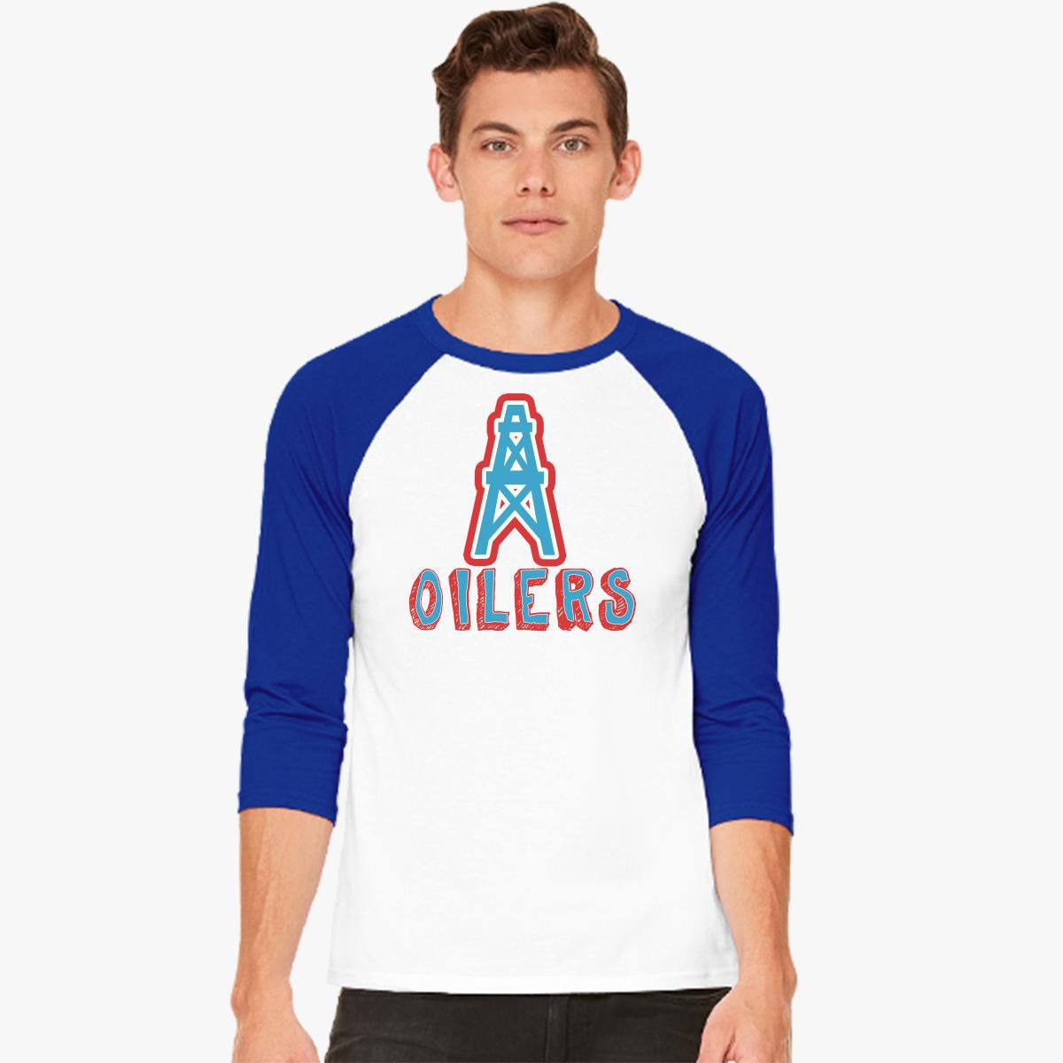 Houston Oilers Baseball T-shirt - Customon