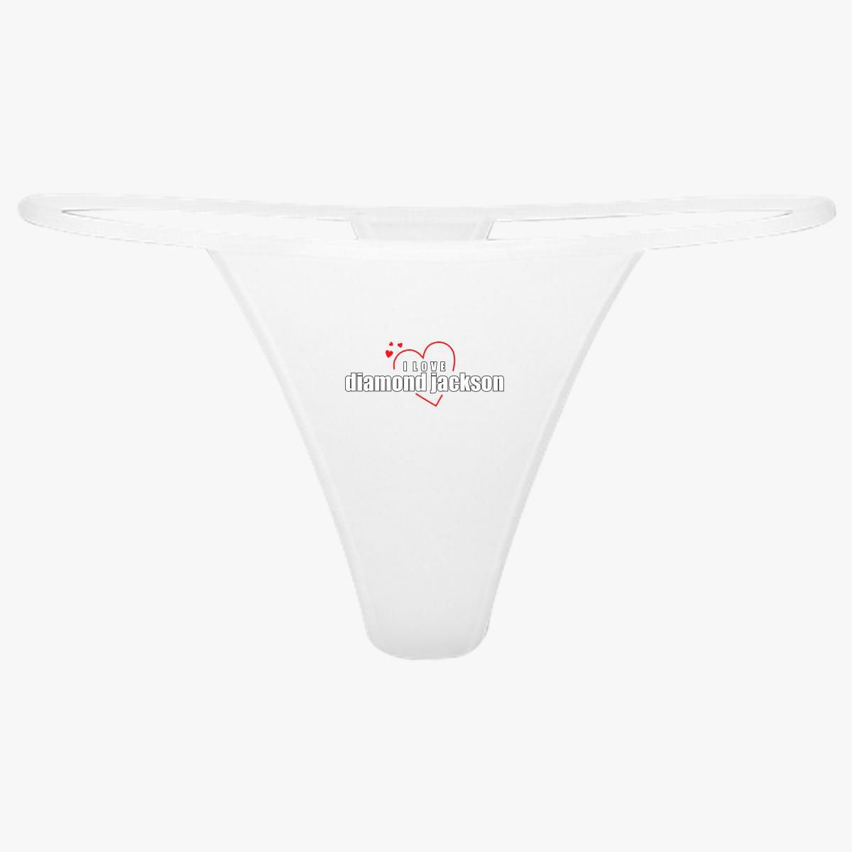 I Love Diamond Jackson Thong Customon 