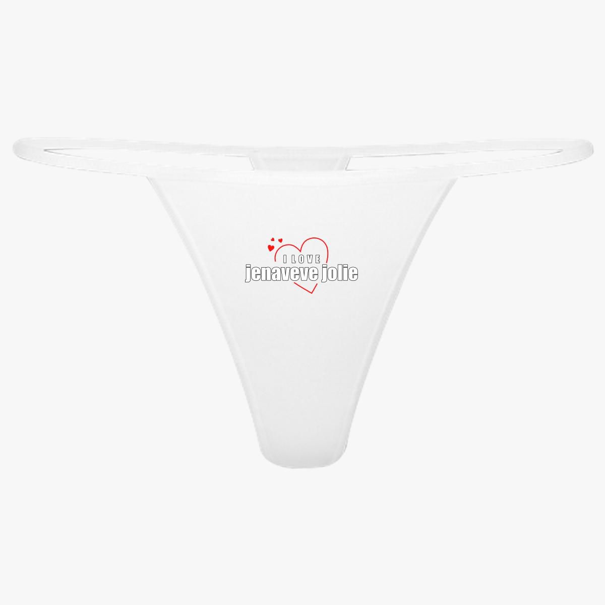 I Love Jenaveve Jolie Thong Customon 