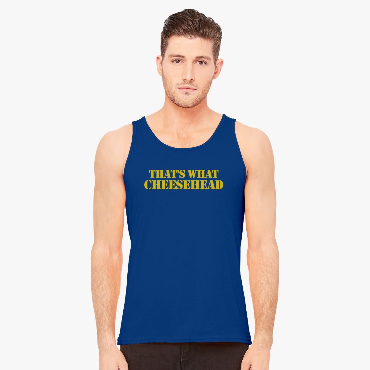 That's What Cheesehead Men's Tank Top - Customon