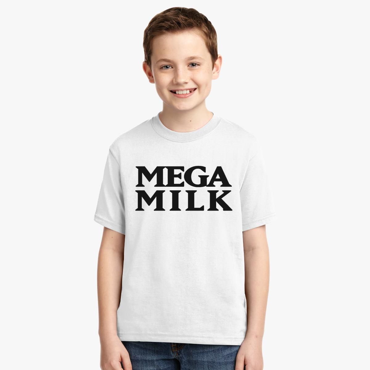 Modstander anspore Let at læse Mega Milk Youth T-shirt - Customon