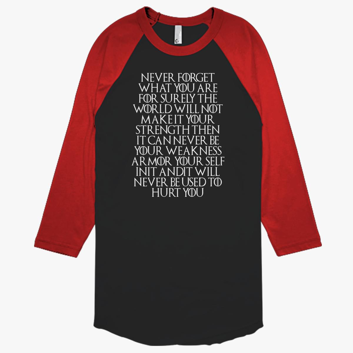 never-forget-who-you-are---tyrion-lannister-quote-baseball-t-shirt-black-red.jpg