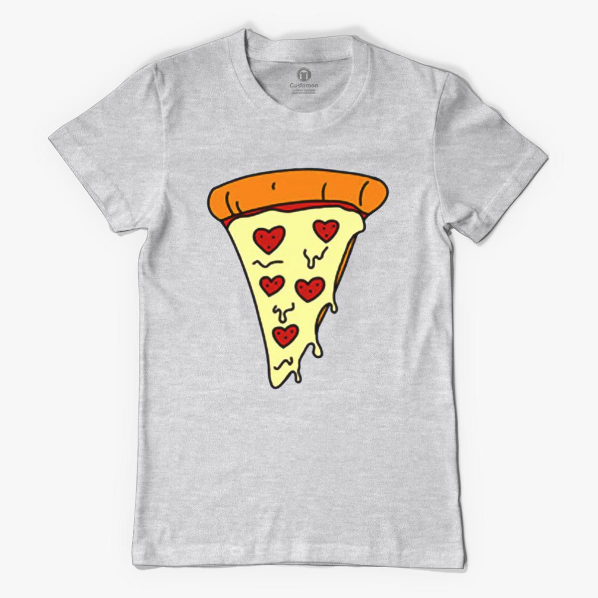 Pizza Women's Tshirt Customon