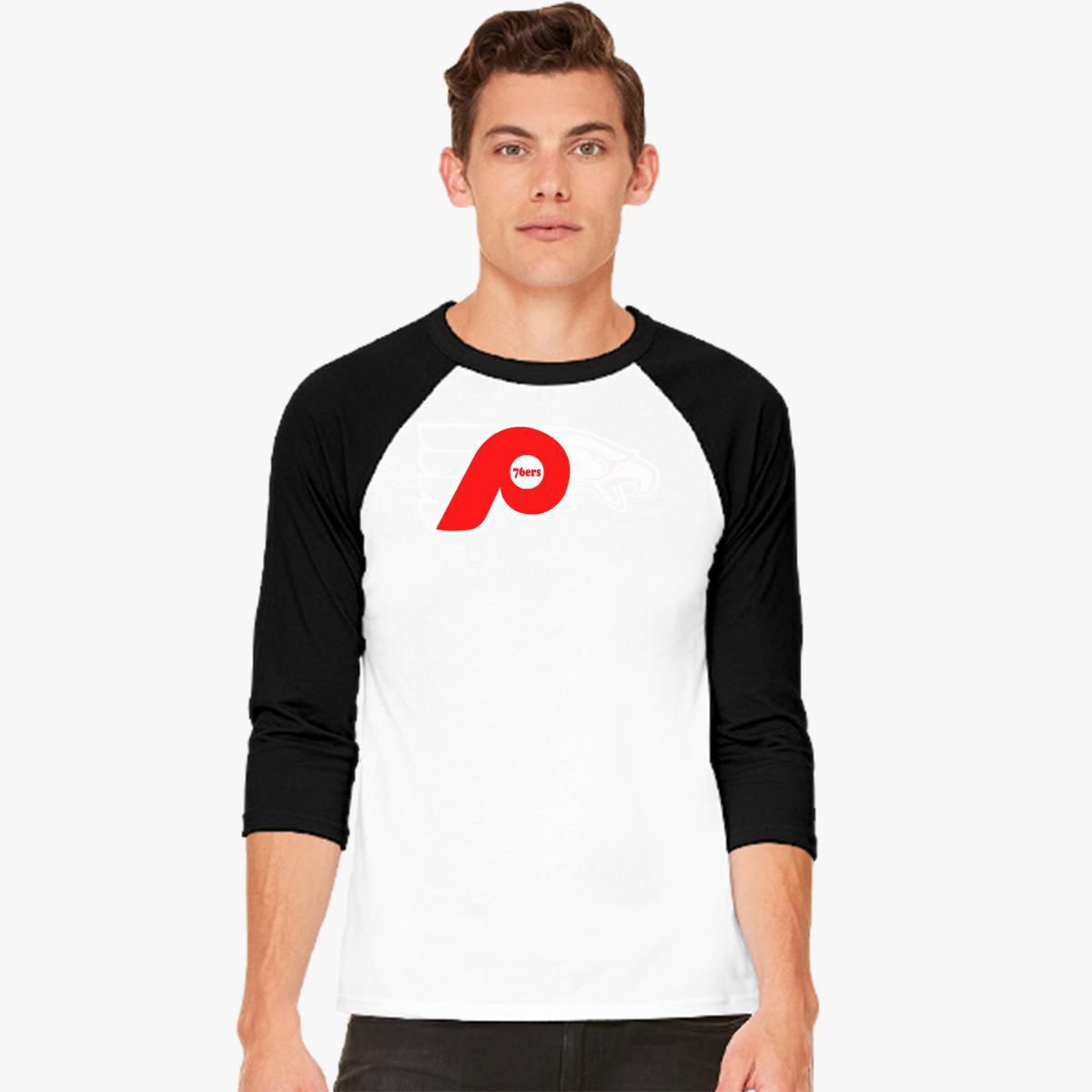 76ers Phillies Flyers Eagles V-Neck T-shirt - Customon