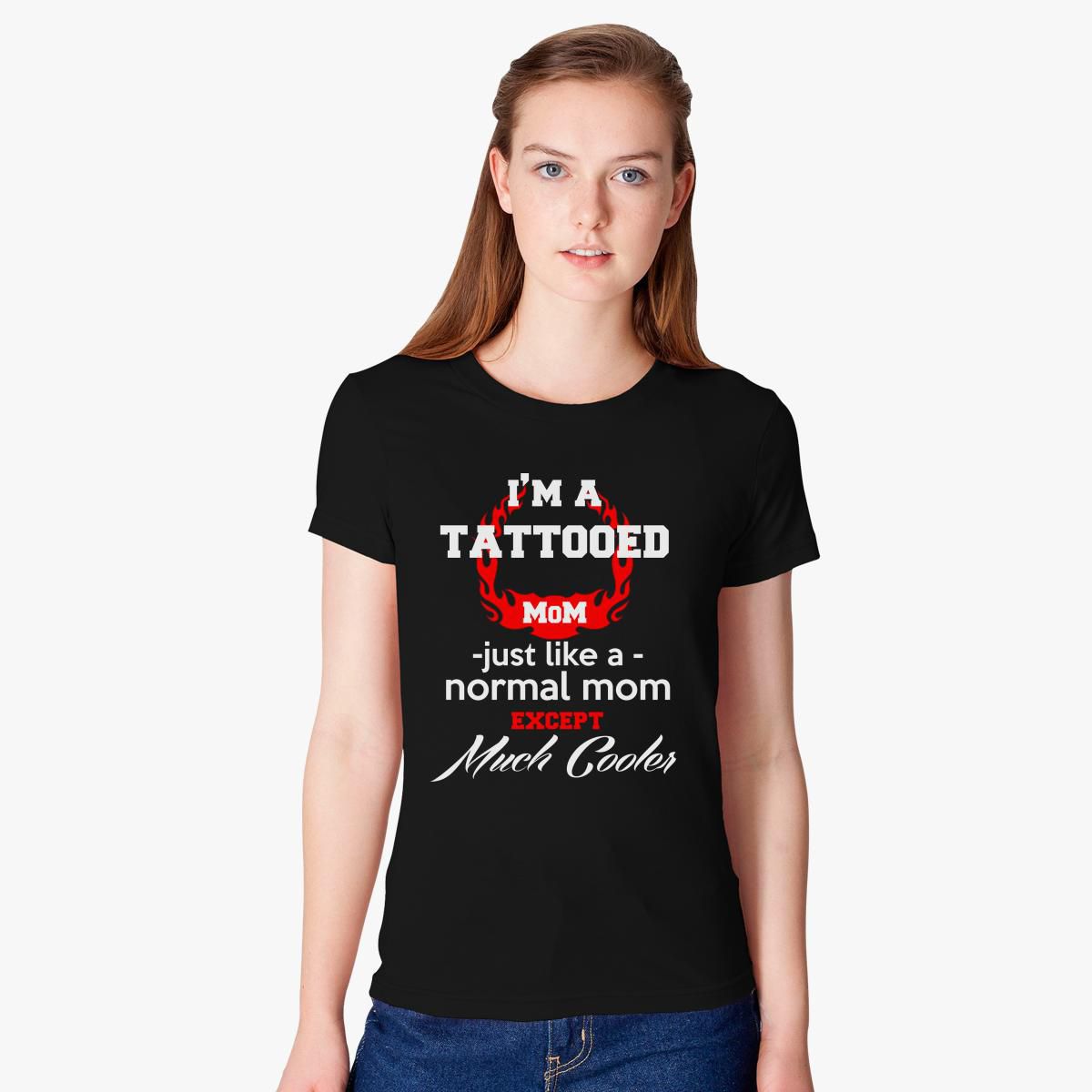 Tattooed Mom Shirt Ink Addict Shirt Pitbull Mom Shirt