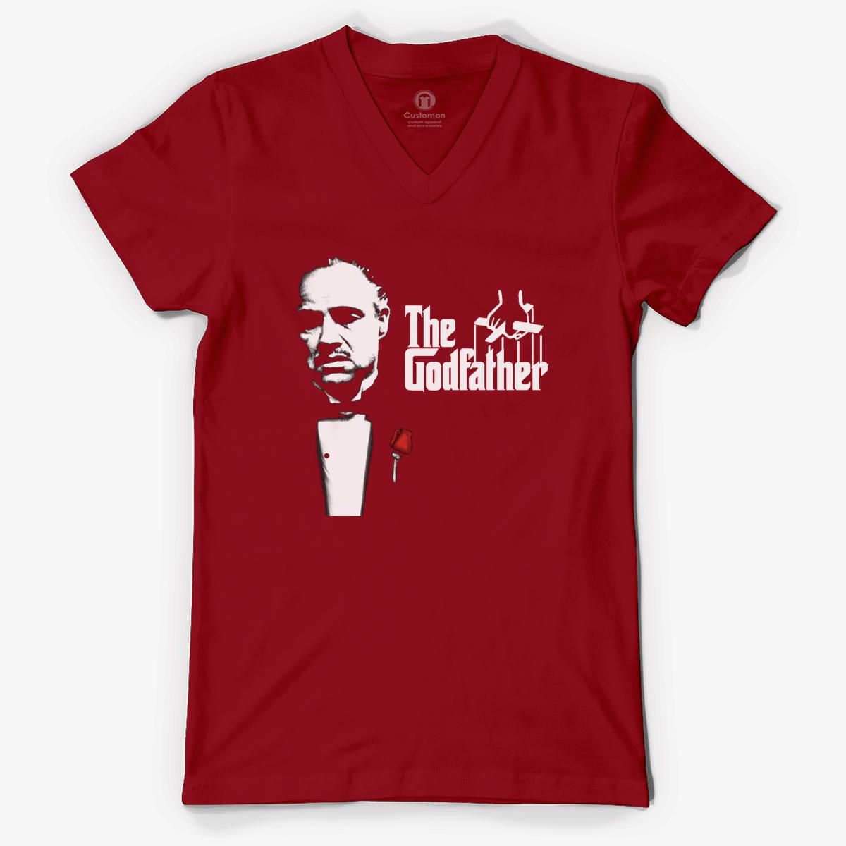 The Godfather V-Neck T-shirt - Customon