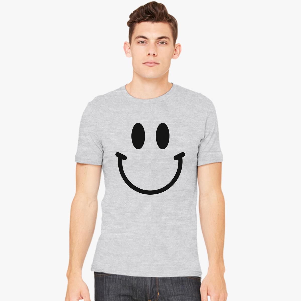 Slime skøn Macadam Smile Face Funny Emoji Men's T-shirt - Customon