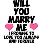 Will You Marry Me Valentines day Engagement shirt Marriage Proposal
