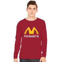 I M Lovin It Parody Tee Youth T Shirt Customon