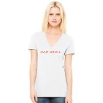 Rap Devil Youth T Shirt Customon - rap devil women s v neck t shirt