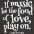 If the music be the food of love, play on. Women's Racerback Tank Top - Customon Art
